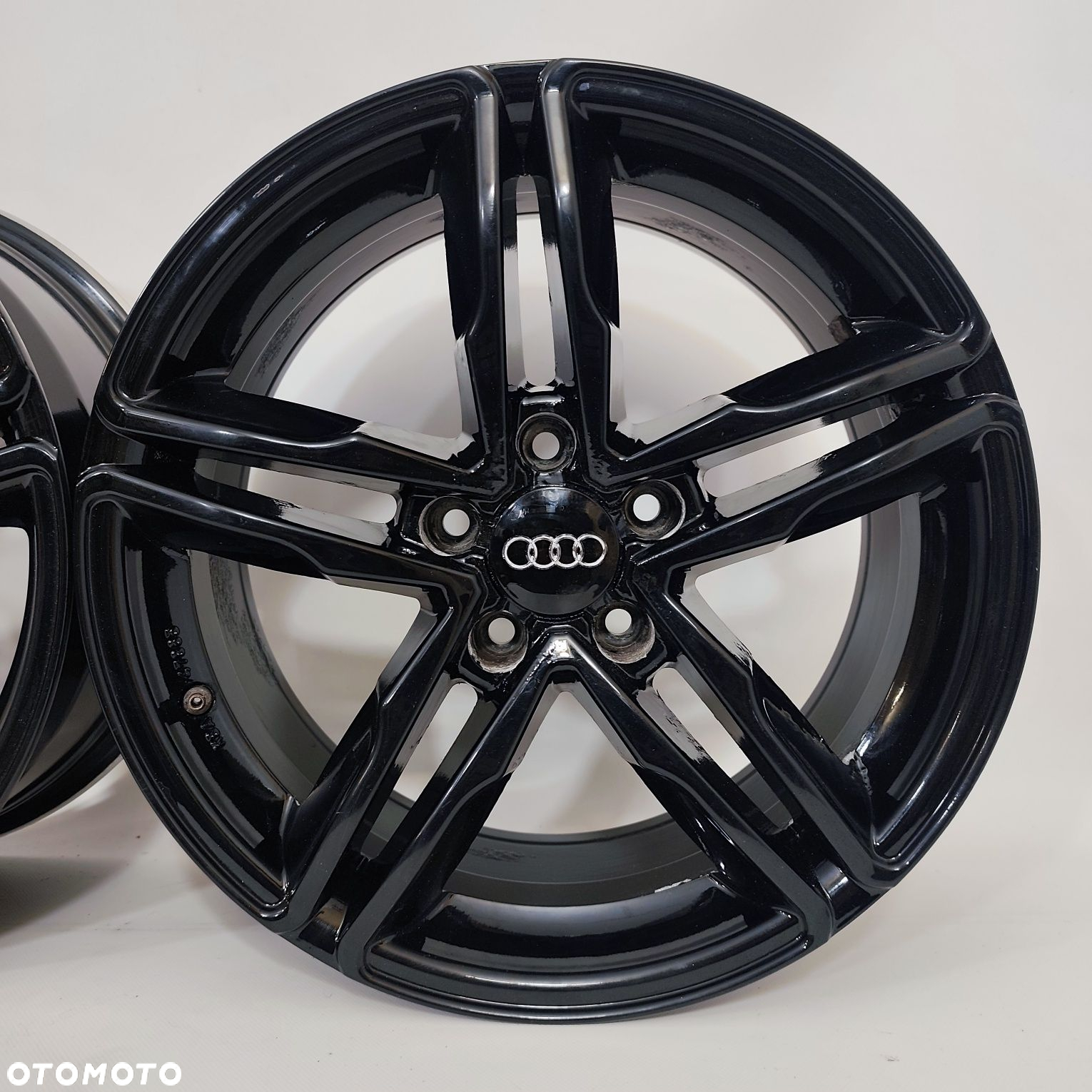 5x112 17" audi a3 a4 A5 A6 A7 Q3 Q5 czarne VW golf passat tiguan - 5
