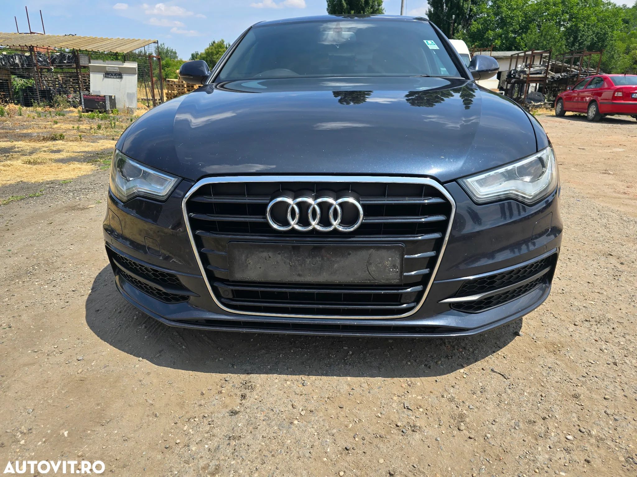Bara Fata Capota Aripa Far Bi-Xenon Trager Audi A6 C7 4G S Line Intacte 2011-2016 - 1