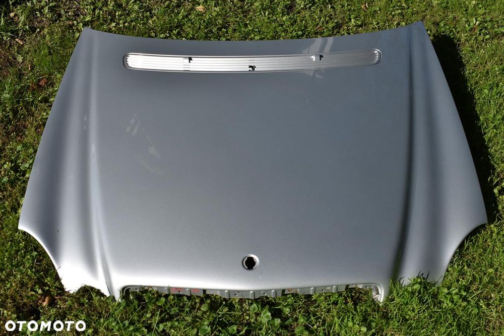 MERCEDES W211 MASKA POKRYWA SILNIKA 775 ORG LAKIER ALUMINIOWA - 1