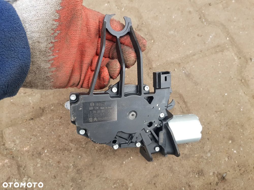 Citroen C4 Silniczek Mechanizm wycieraczki tył 9646803180 - 2