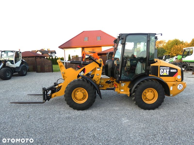 Caterpillar CAT 906H2 Z Niemiec / SZYBKA SKRZYNIA 35KM/H / Super Stan / - 1