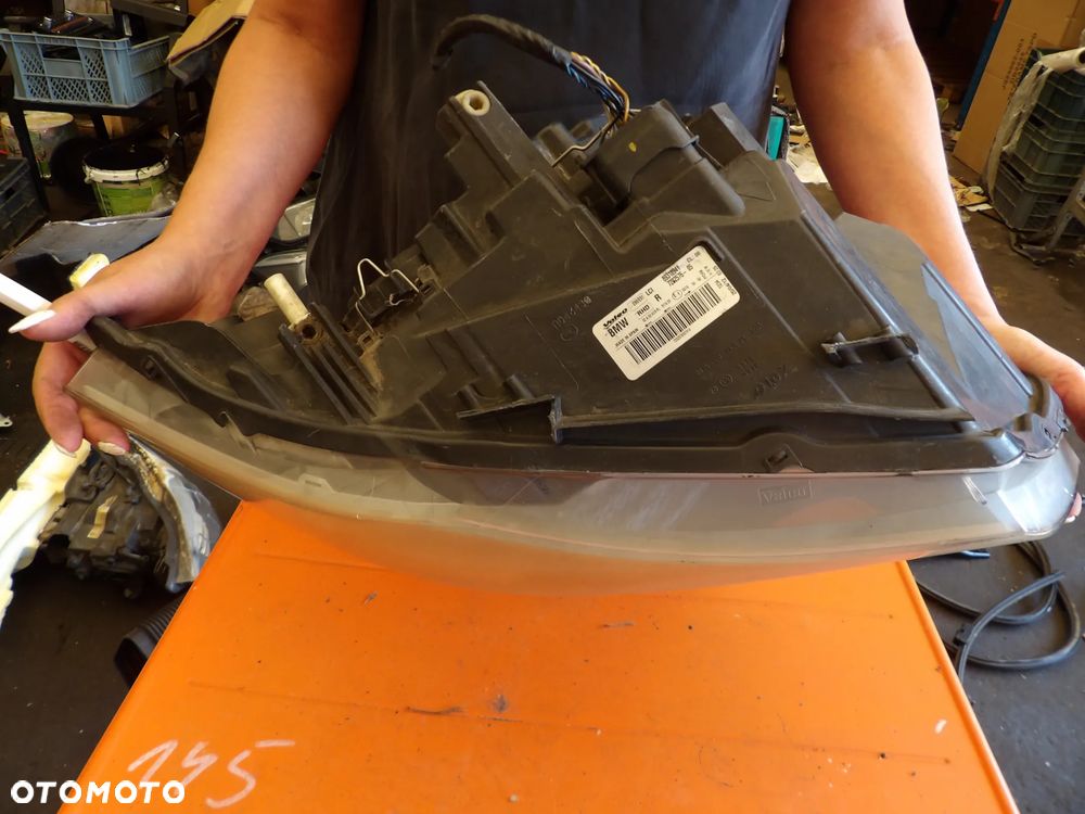 BMW - E90 - H7 - LIFT - PRAWA LAMPA PRZEDNIA - UK - 7202576 - 8
