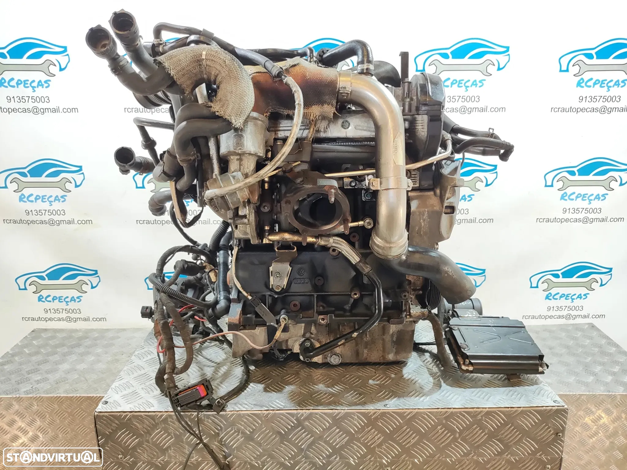 MOTOR COMPLETO SWAP AUDI TT 1.8 TURBO 180CV 20V ARY A3 GOLF IV 4 MK4 BORA SEAT TOLEDO LEON SKODA - 4