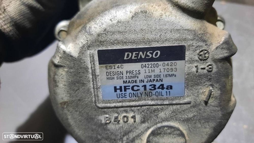COMPRESSOR AR CONDICIONADO TOYOTA PRIUS 2013 -ES14C - 1
