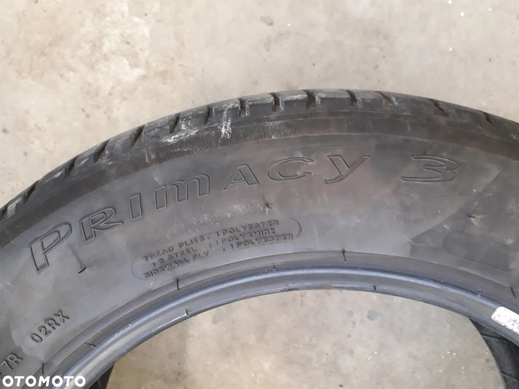 2 opony letnie 205/60/16 96W Michelin Primacy 3 - 5