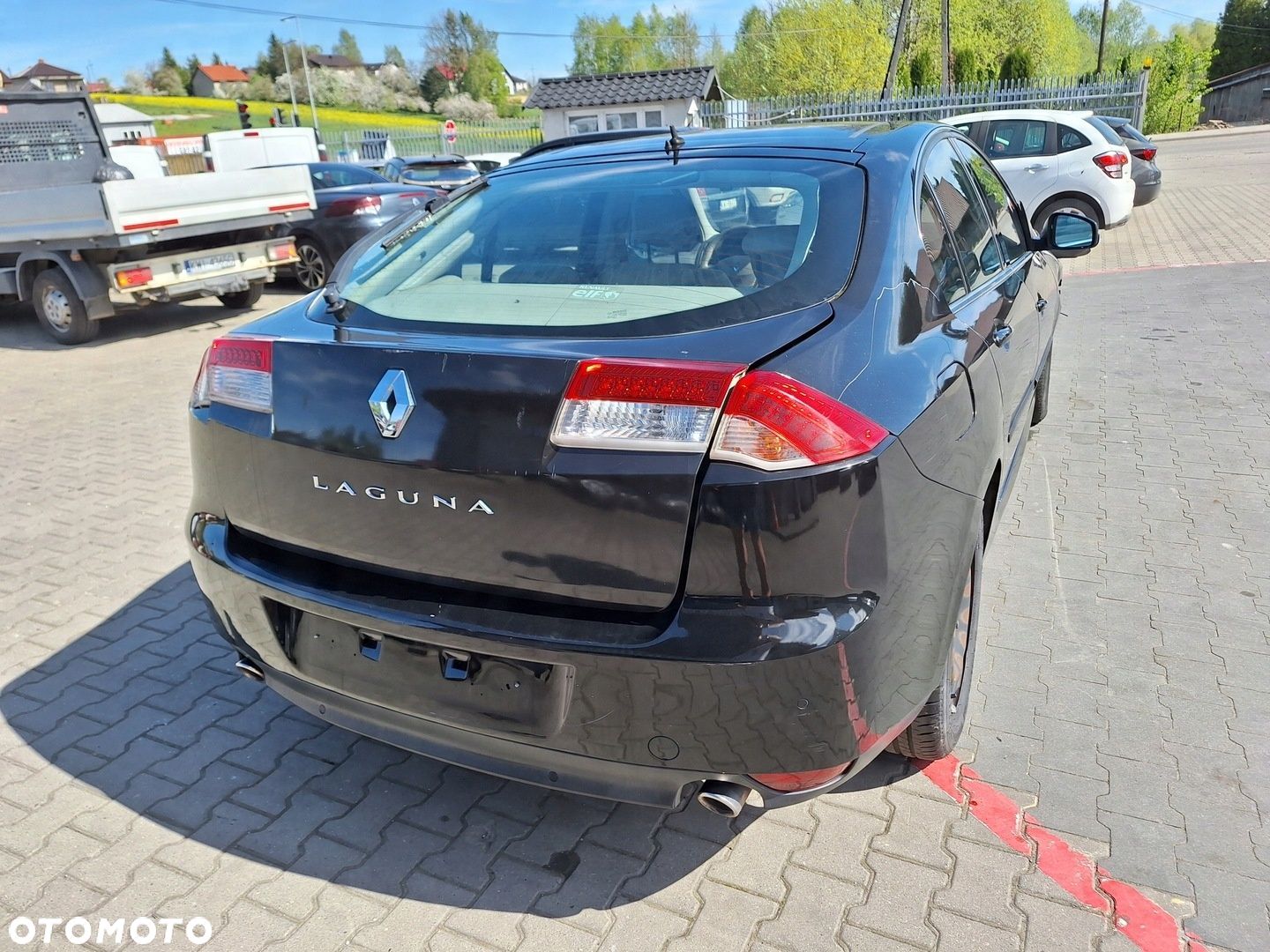 RENAULT LAGUNA 3 III 5D LIFTBACK HATCHBACK 07-13 LAMPA TYŁ PRAWA BŁOTNIK - 1