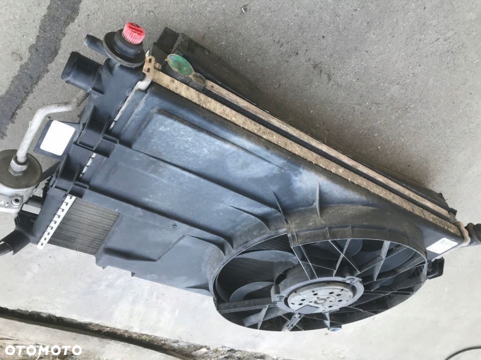 Chłodnica wody Mercedes w168 Vaneo 414 97-04r. 1.4 1.6 1.7 CDi klimatyzacji wiatrak KPL 8200332852 - 7