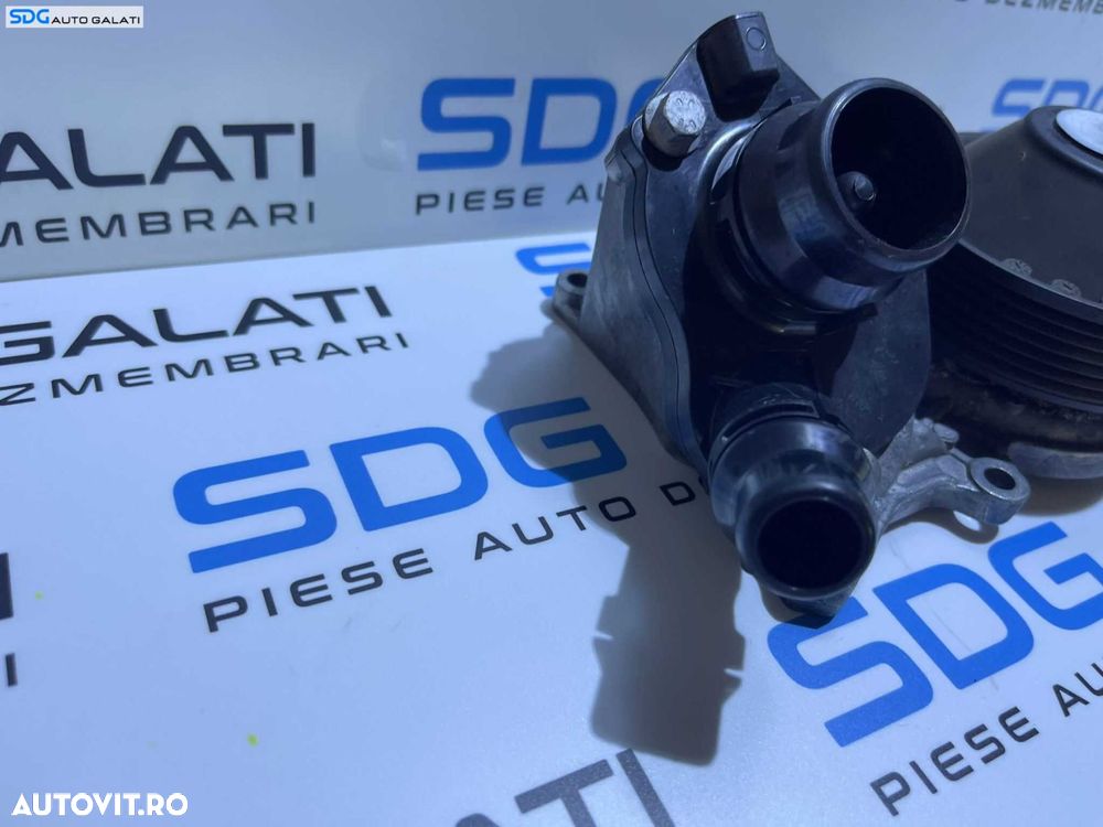Flansa Pompa Apa Corp Carcasa Termostat BMW Seria 3 F30 F31 F34 F80 316 318 320 325 2.0 D N47 2011 - 2019 Cod 049539274 - 4