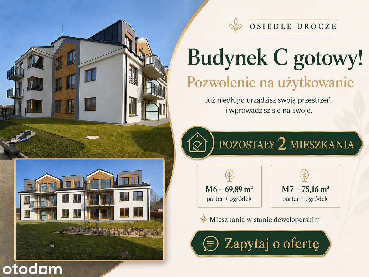 NA SPRZEDAŻ. MIESZKANIA DEWELOPERSKIE. WIELUŃ