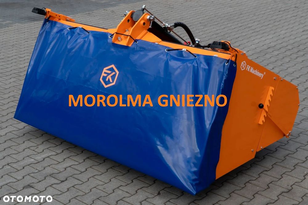 Posypywarka solarka samozaładowcza FK MACHINERY SAND MASTER/SAND PADAWAN 1,2 m–2,4 m – profesjonalna posypywarka drogowa do soli i piasku - 2