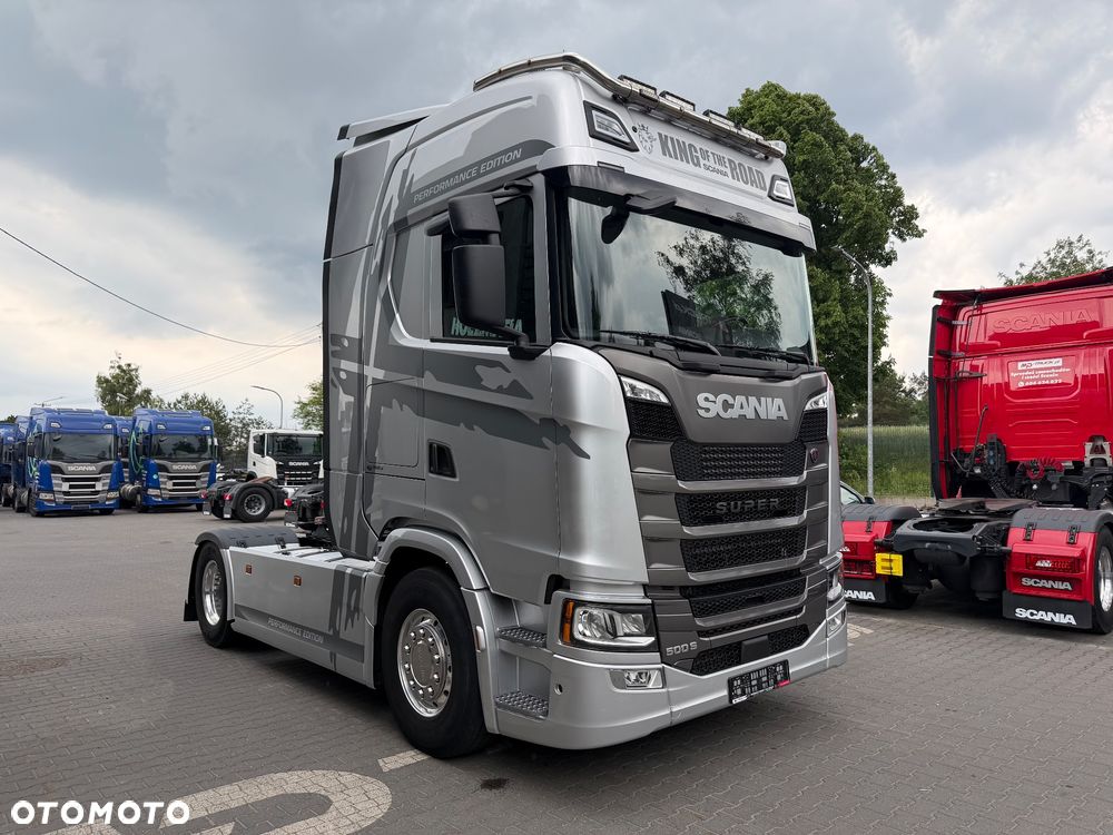 Scania S500 klima postojowa 4 poduszki - 2