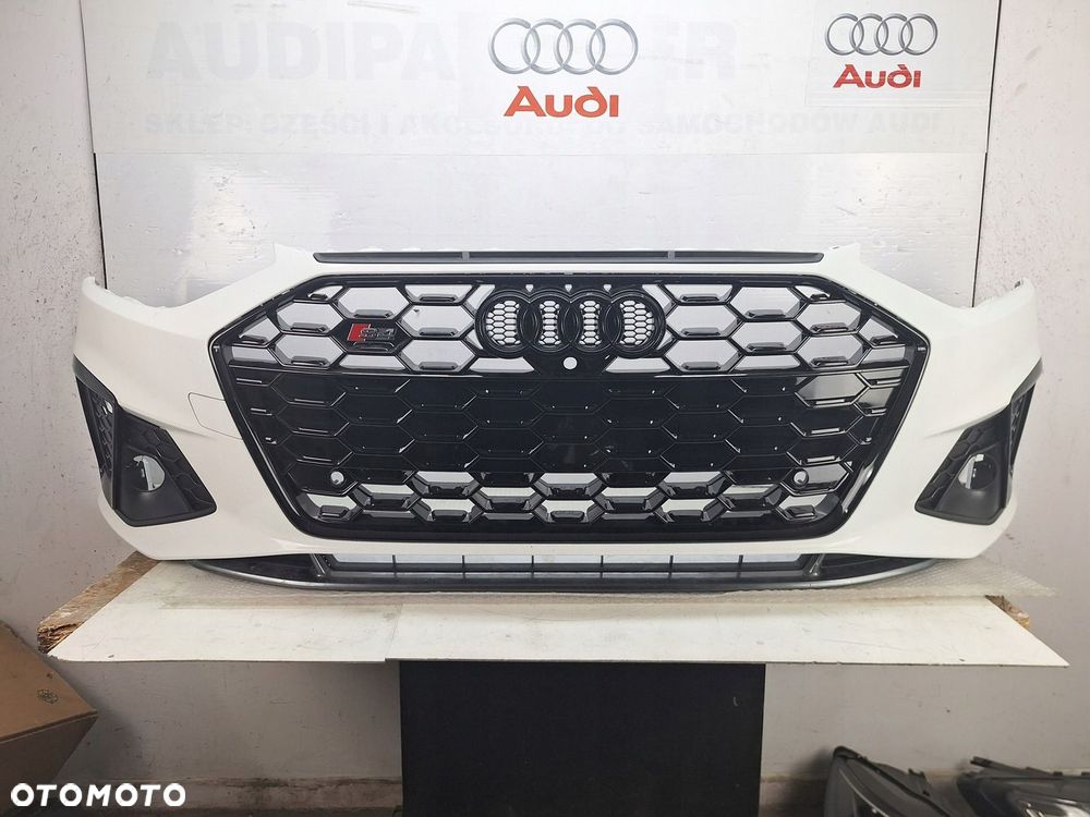 ZDERZAK AUDI S4 8W 8W0 B9 2020-2024 LIFT PO LIFTINGU BLACK EDITION 6 X PDC - 1