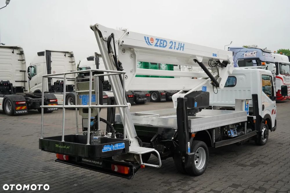 Renault MAXITY 120 DXI / ZWYŻKA 21 METRÓW / PODNOŚNIK KOSZOWY ZED 21JH / KOSZ 2 OSOBOWY - 300 KG / - 17