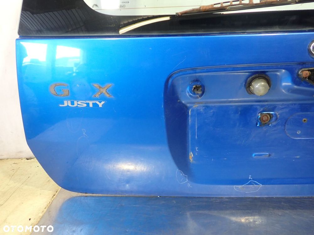 KLAPA TYŁ BAGAŻNIKA SUBARU JUSTY G3X - 10