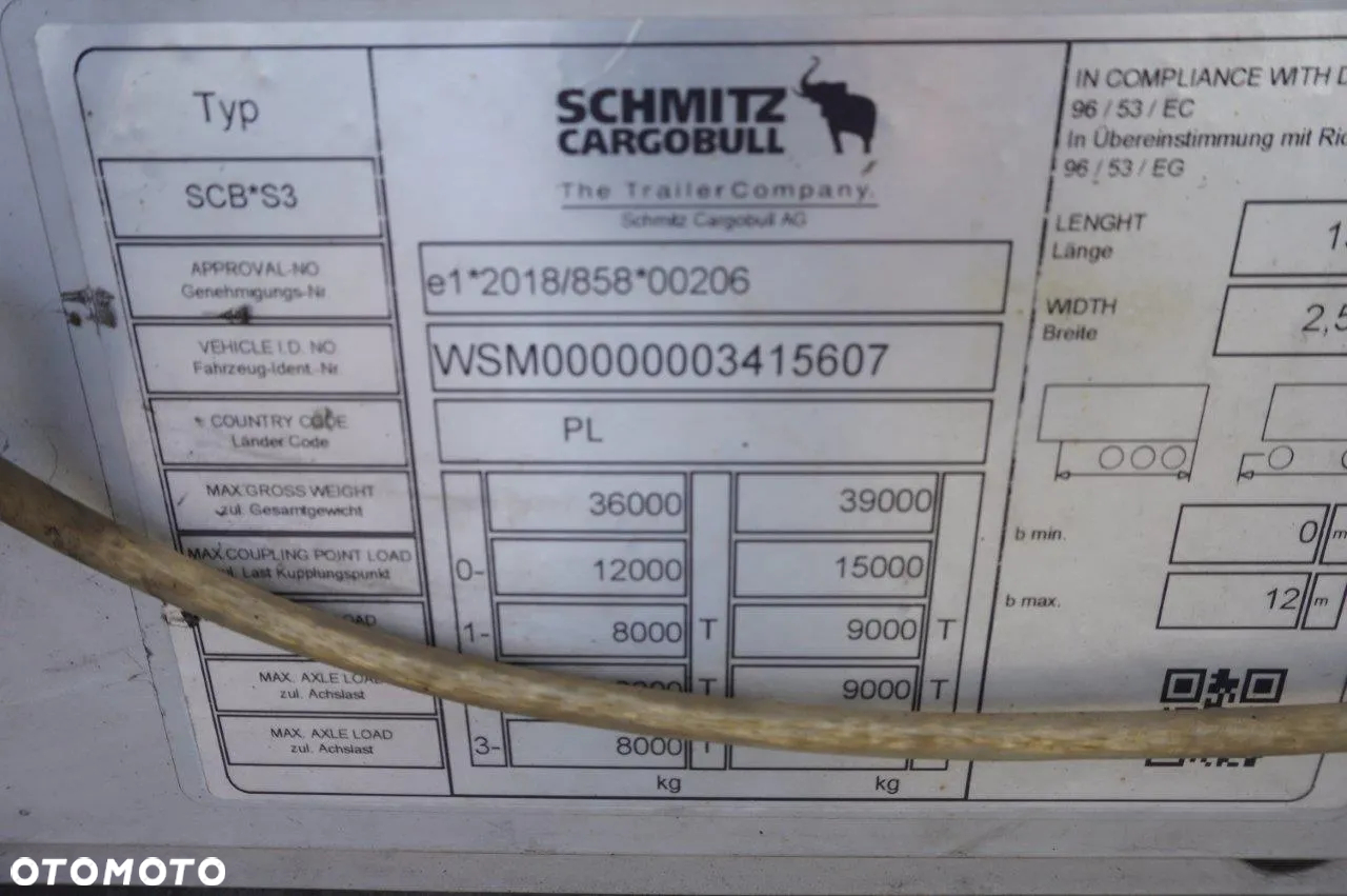 Schmitz Cargobull FIRANA OŚ PODNOSZONA * 2023 * - 19