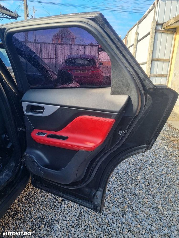 Usa Dreapta Spate Jaguar F - Pace 2015 - 2020 SUV 4 Usi Ultimate Black PAB (1374) - 2