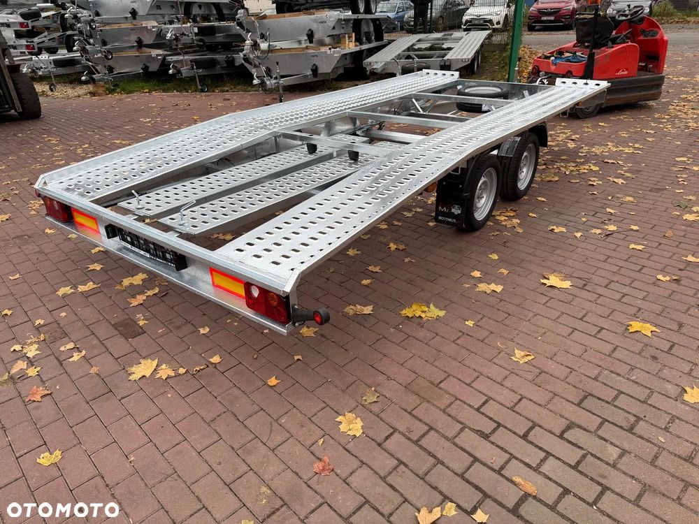 Niewiadów Laweta Niewiadów Boro Jupiter 4,5x2,1m DMC 2700 kg raz łamana mocna spawana DOSTAWA MOTOMUS - 6