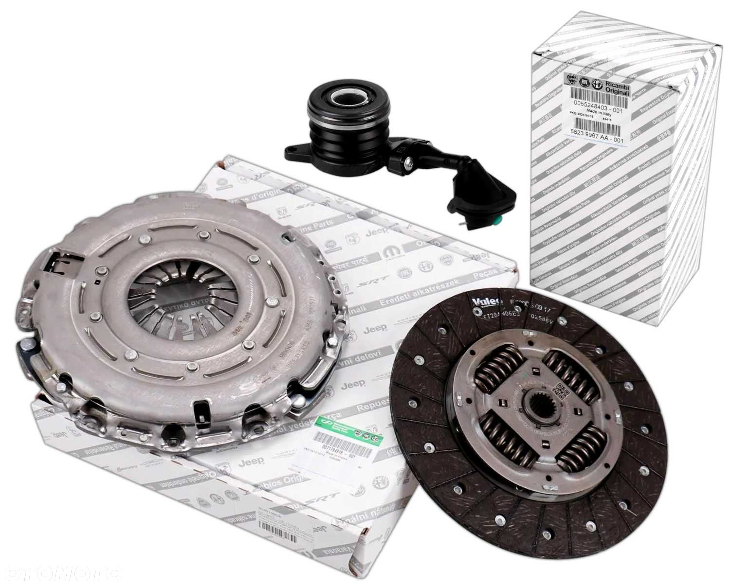Sprzęgło Tarcza Docisk Wysprzęglik FIAT DUCATO 2.3 / 250 Ø mm Oryginał - 1