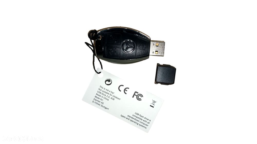 MERCEDES Pendrive USB 2.0 ksztalt kluczykow 4gb OE - 2