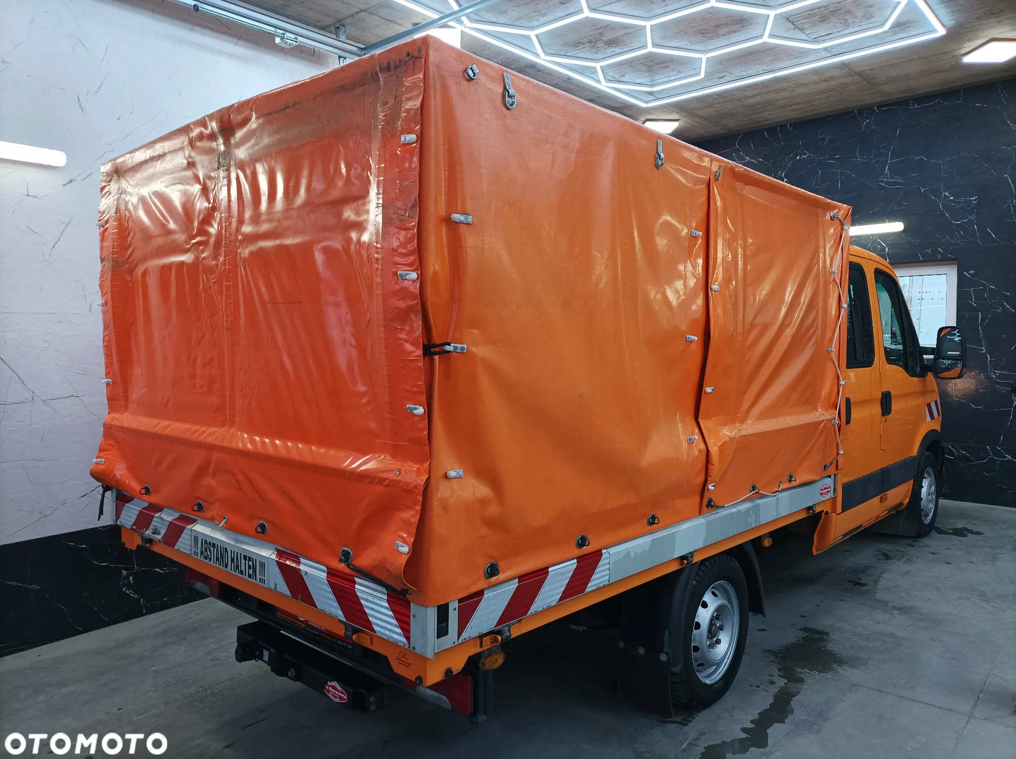 Iveco Daily 29L13 Doka Dubel Kabina Brygadówka Hak Plandeka Automatyczna Skrzynia Webasto 7 Miejsc Obsługa Dróg Autostrad - 3