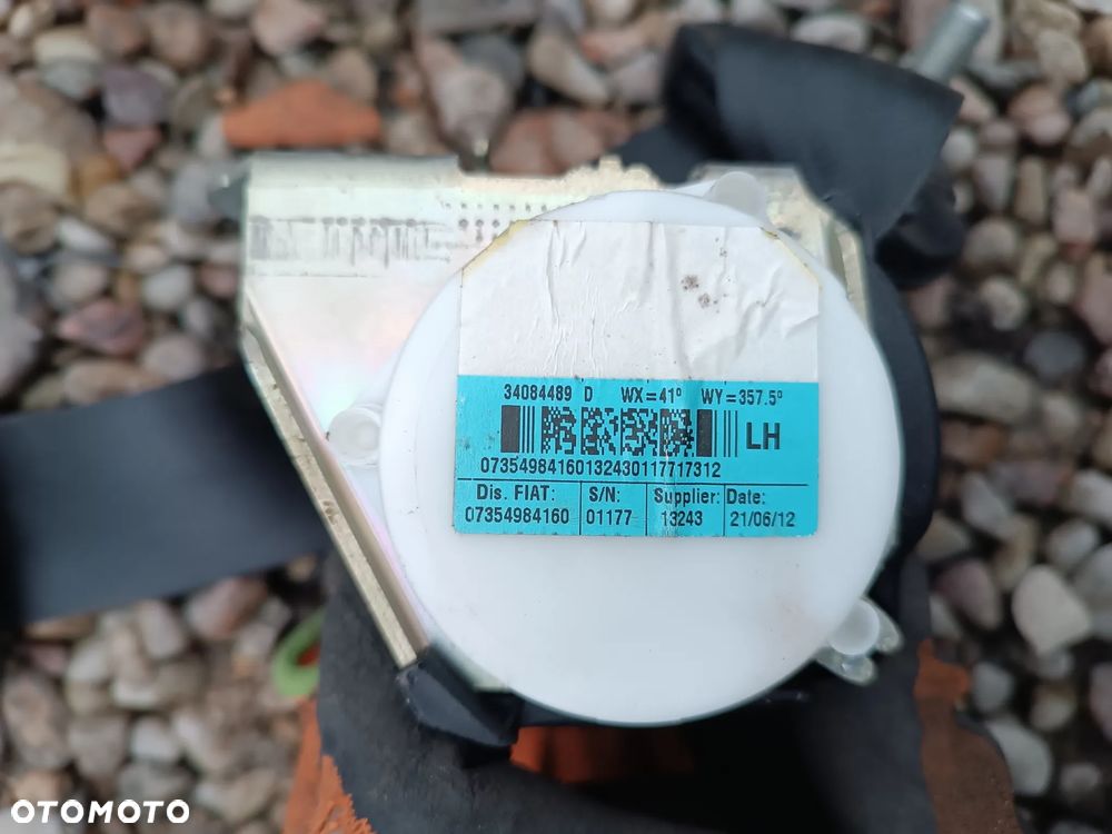 FORD KA MK2 08-16 PAS BEZPIECZEŃSTWA PRAWY TYŁ LEWY TYŁ KOMPLET  07354984150 07354984160 - 4