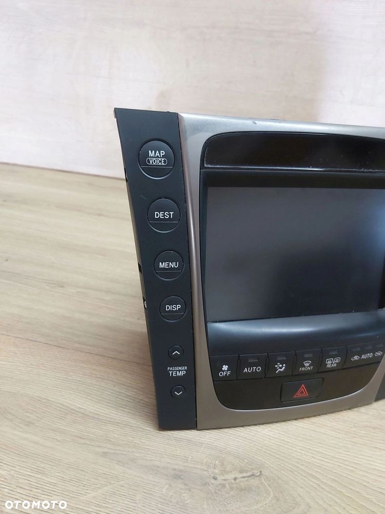 LEXUS GS III radio ekran wyświetlacz panel 86111-30570 - 4