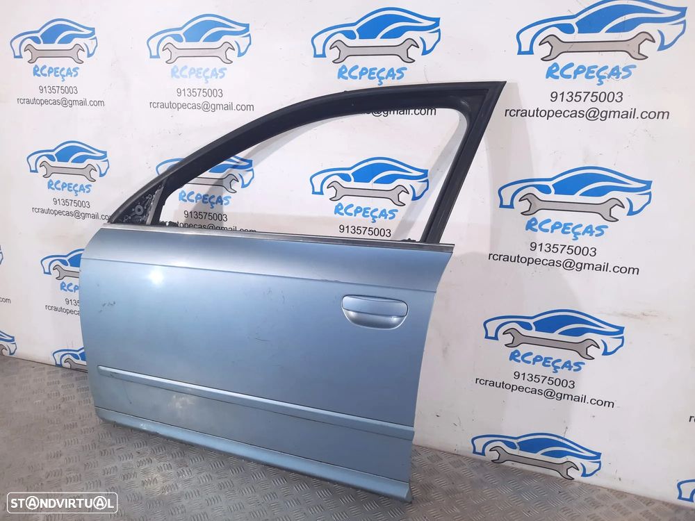 PORTA FRENTE FRONTAL ESQUERDA AUDI A4 B7 S LINE 8E0831051L 8E0831051 FECHO ELEVADOR MOTOR PUXADOR VIDRO - 5