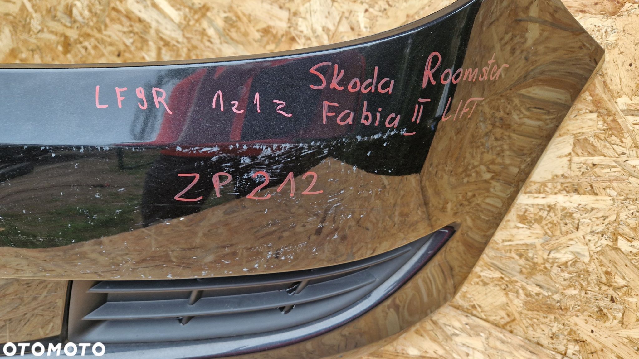 SKODA FABIA 2 II ROOMSTER ZDERZAK PRZÓD LIFT LF9R 1z1z - 1