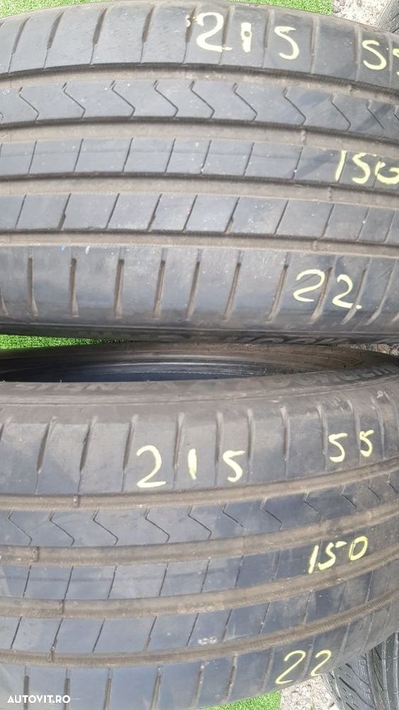 Anvelope 2x215 55 16 Hankook  dot 22 mm 5.7 - 1