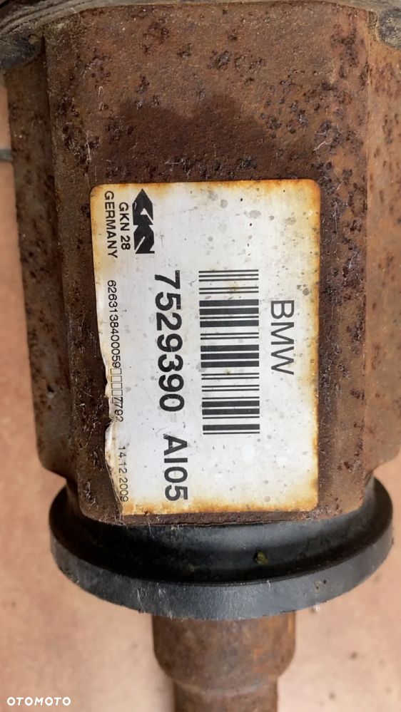 BMW E91 E90 X-DRIVE PÓŁOŚ PRAWY PRZÓD 7529390 - 2