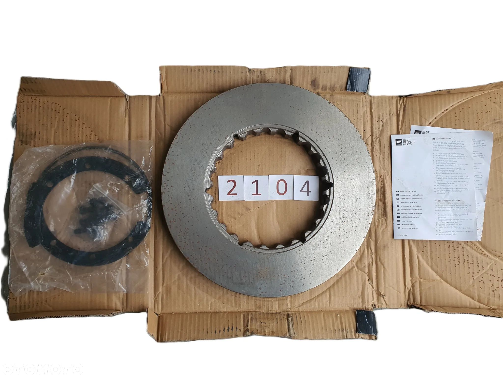 Tarcza hamulcowa 434x45 Renault / Volvo PE 14622200A - 1