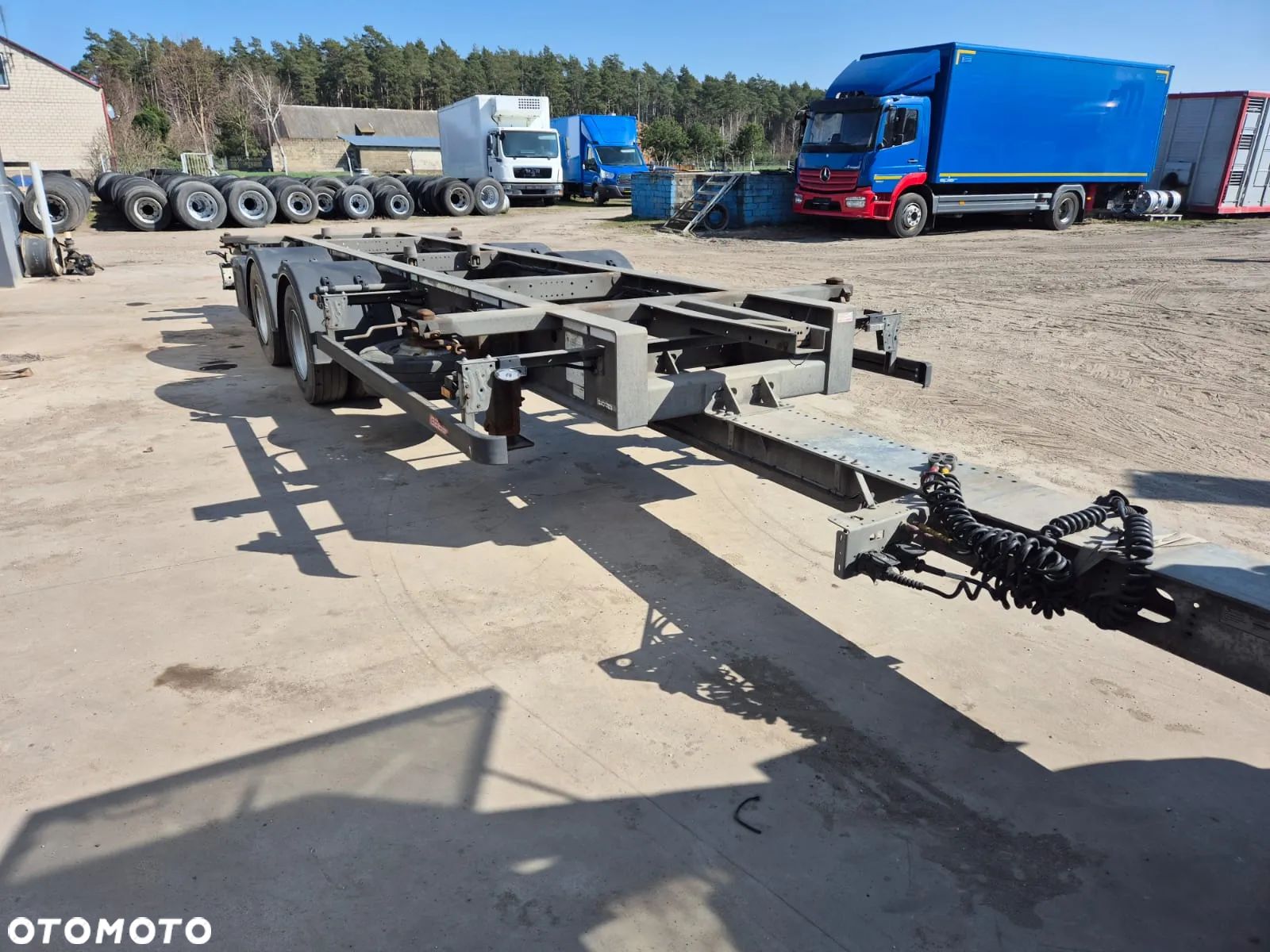Wecon Przyczepa jumbo tandem Wecon BDF Krone, ocynkowana - 1