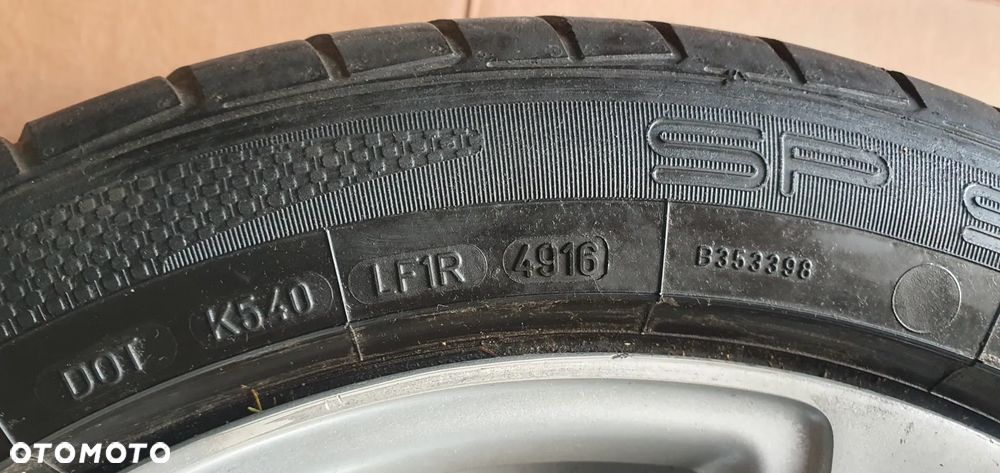 Alufelgi z oponami alusy 5x120 R17 8J IS34 225/50 R17 BMW 3 F30 F31 6770239 - 15