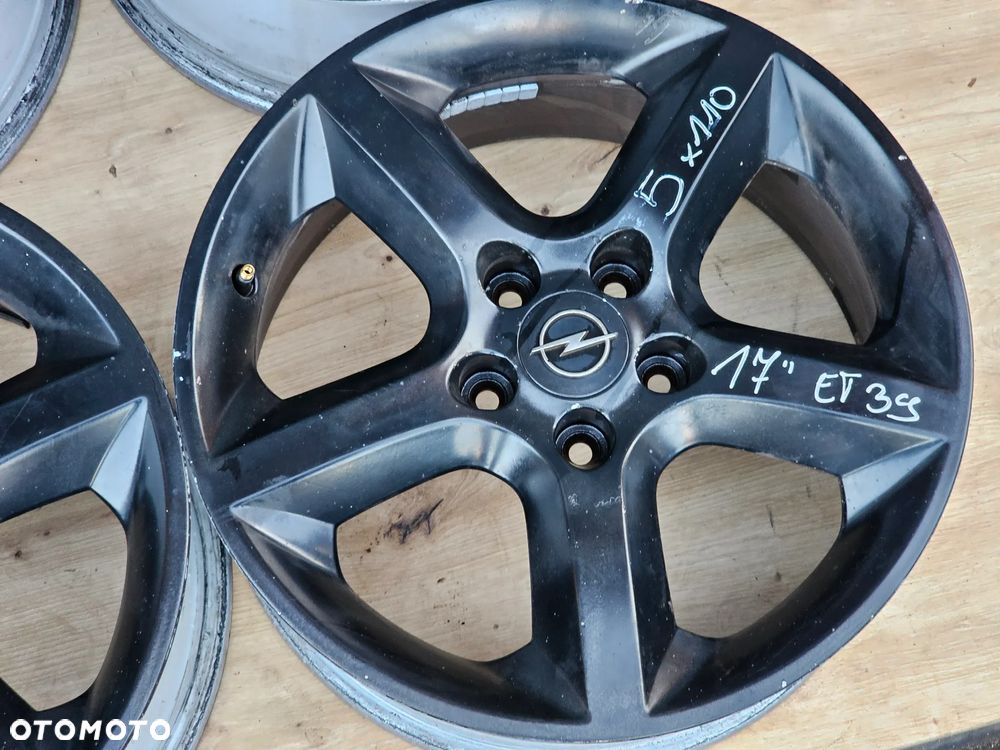 KOŁA FELGI ALUMINIOWE OPEL VECTRA ASTRA ZAFIRA SIGNUM MERIVA 17 cali 5x110 ET39 - 8