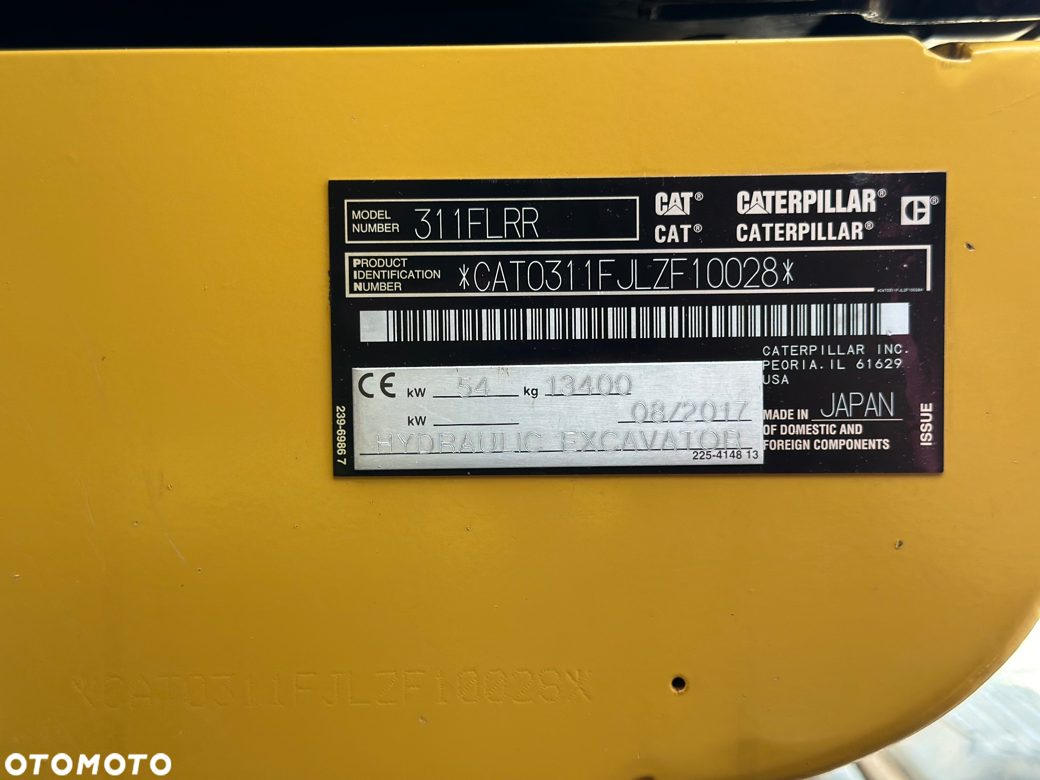 Caterpillar 311 FL RR - 40