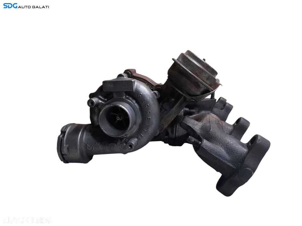 Turbo Turbina Turbosuflanta Audi A6 C5 1.9 TDI AVF AWX 2001 - 2005 Cod 038145702G [B3901] - 5