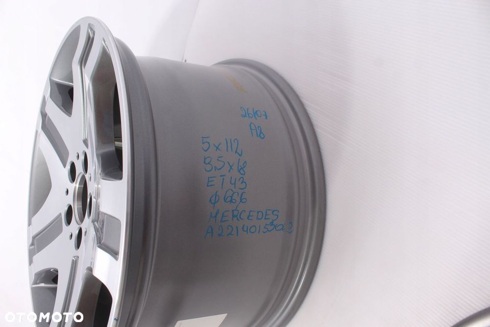 FELGA A2214015302 MERCEDES 5X112 18 ET43 - 2