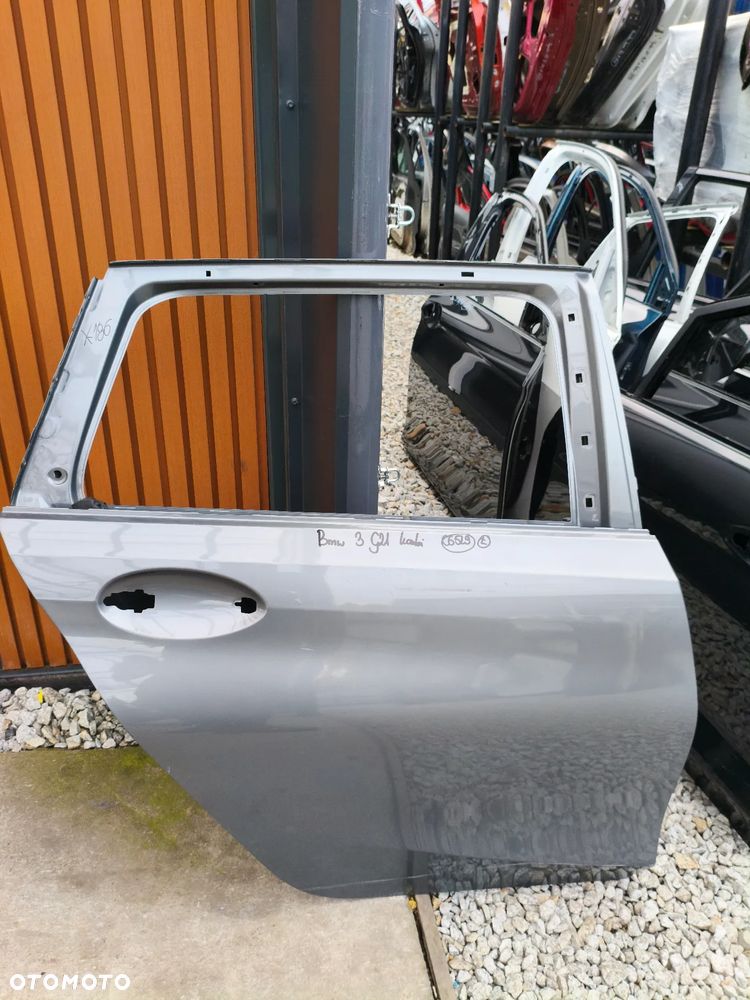 BMW 3 G21 DRZWI PRAWE TYLNE POZNAŃ GIEŁDA X186 - 1