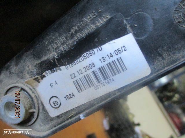 Farol Tras 01353205080 CITROEN NEMO 2009 Drt Farba PEUGEOT BIPPER 2008 1.4HDI 68CV 4P BRANCO DRT FARBA - 4