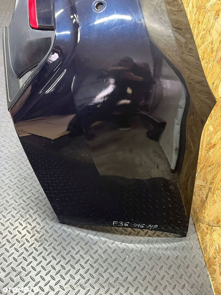 zderzak tylny tył bmw 4 f36 gran coupe 416 carbonschwarz m pakiet - 3