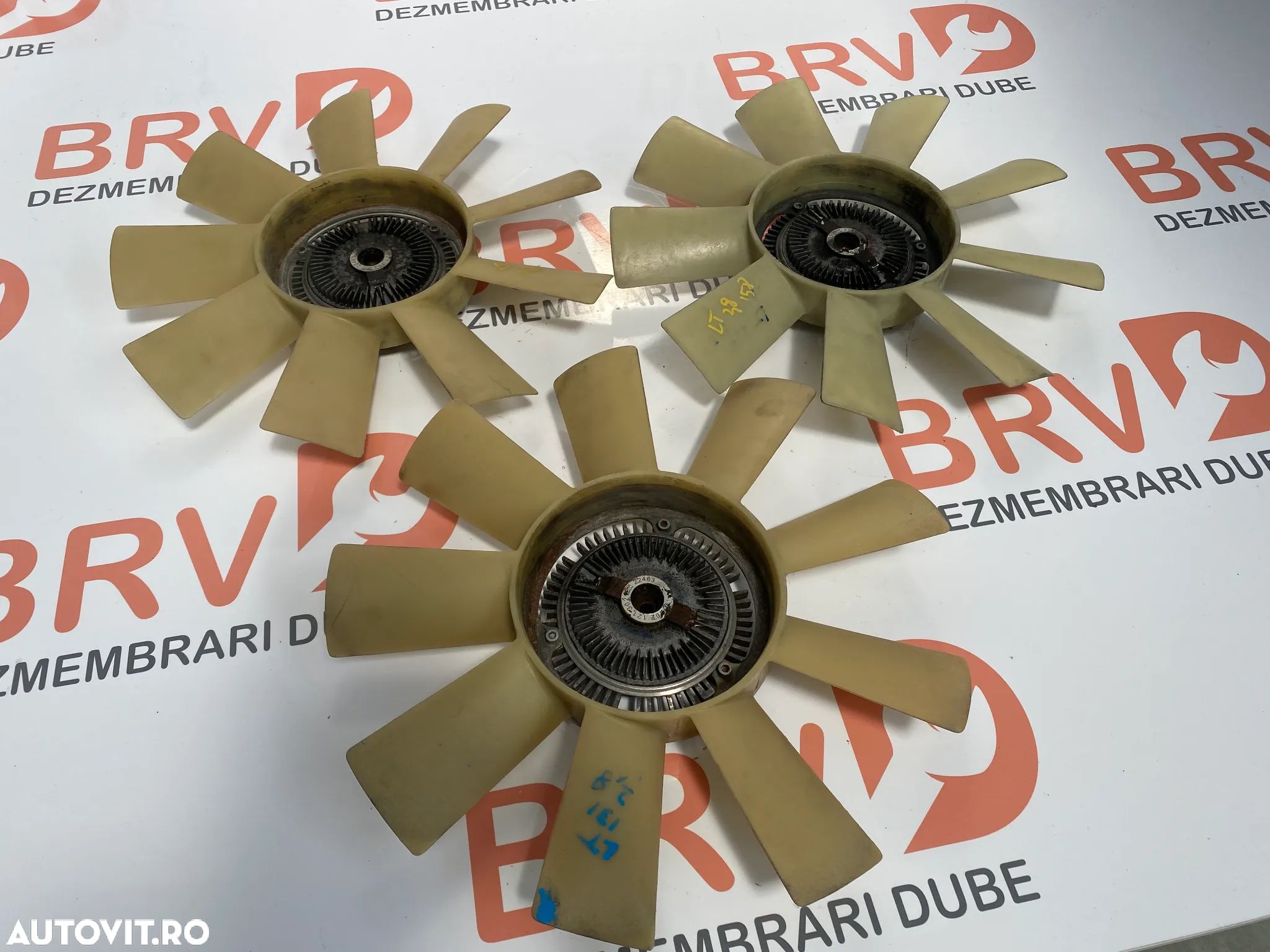 Ventilator radiator 2,5 / 2,8 motorizare pentru VW LT Euro 3 (2000-2005) an fabricatie - 1