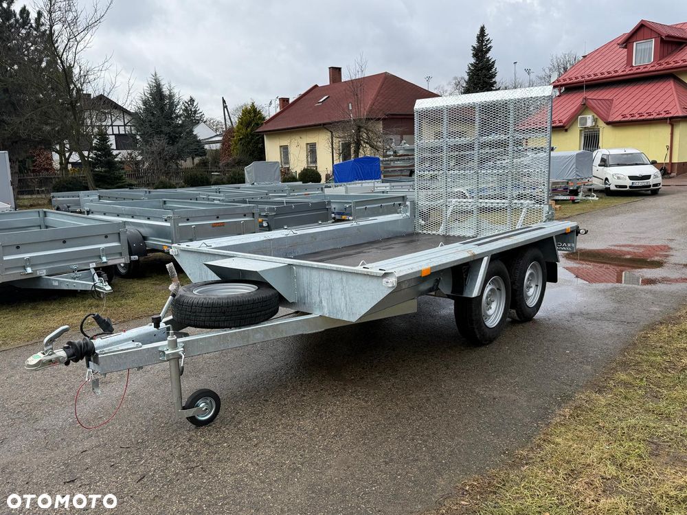 Inny Przyczepa do przewozu sprzętu budowlanego Fracht Karol 300x150 DMC 2700kg walec koparka - 13