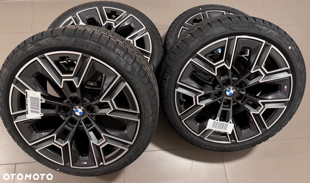 NOWE Oryginalne koła zimowe 20" BMW 939M 5 i5 G60 G61 245/40R20 275/35R20 - 2