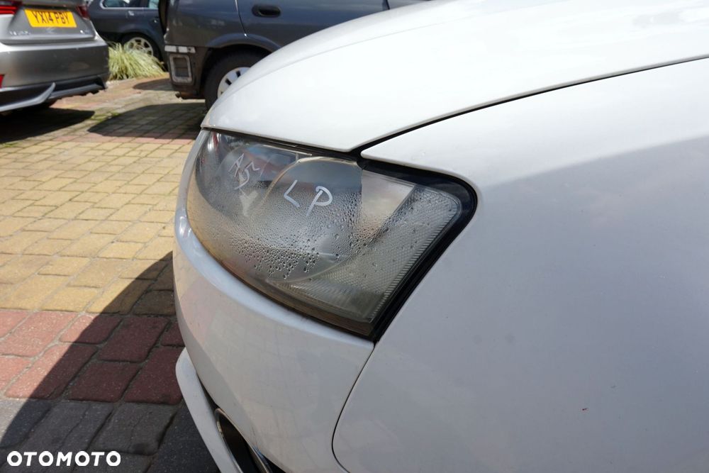 MASKA ZDERZAK BŁOTNIKI LAMPY A5 I 8T LY9C  AUDI 2007-2016 BIAŁY PRZÓD KOMPLETNY - 26