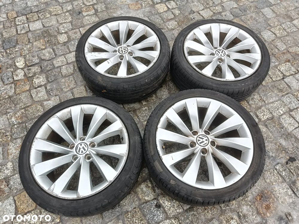 Felgi Aluminiowe 18 VW CC Passat 5x112 8J18H2 ET41 Audi Seat Skoda 3C8601025AB - 1