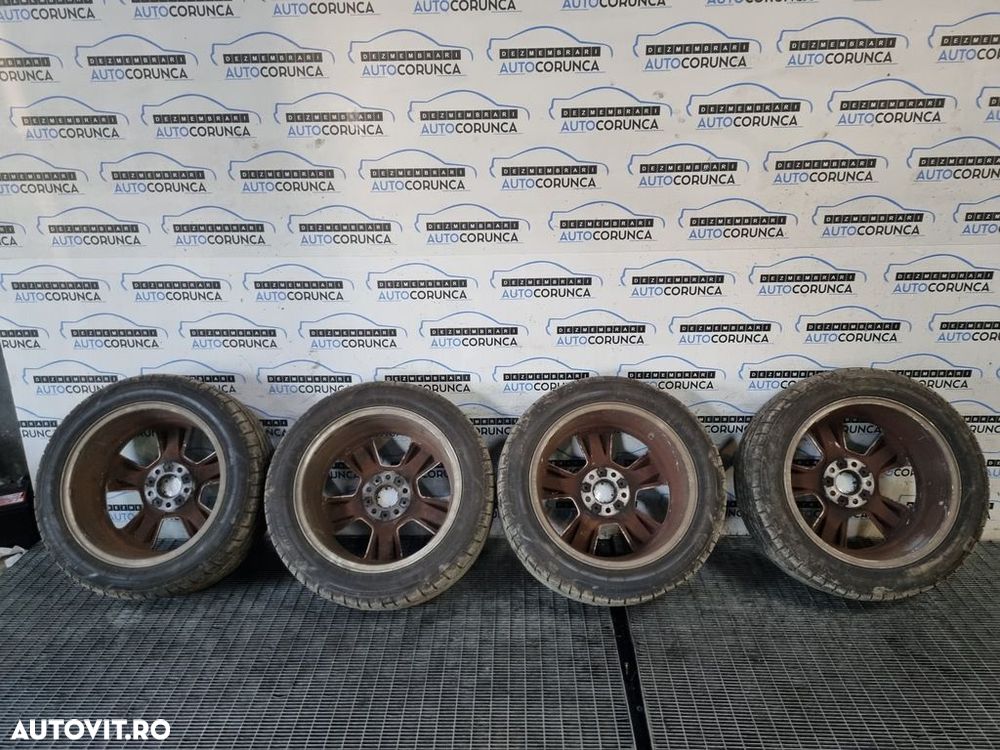 Jante aliaj BMW X3 E83 2003 - 2006 (1362) R18 Cu cauciucuri stare foarte bună 235/50R18 ... - 8