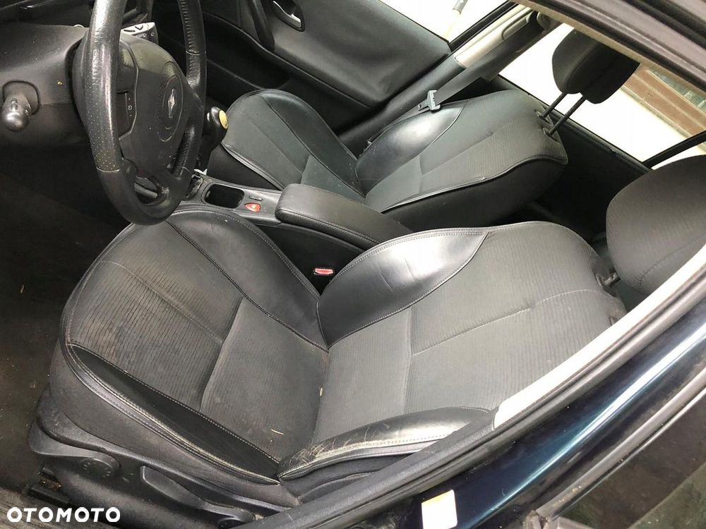 RENAULT LAGUNA II 2 fotel kierowcy pasażera półskóry - 1