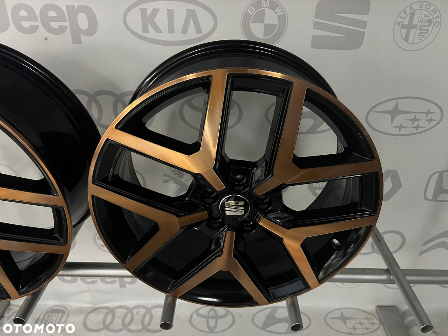 FELGI ALU SEAT 6F9 IBIZA FR ARONA 18 ET47 AUDI A1 POLO FABIA T-ROC - 2