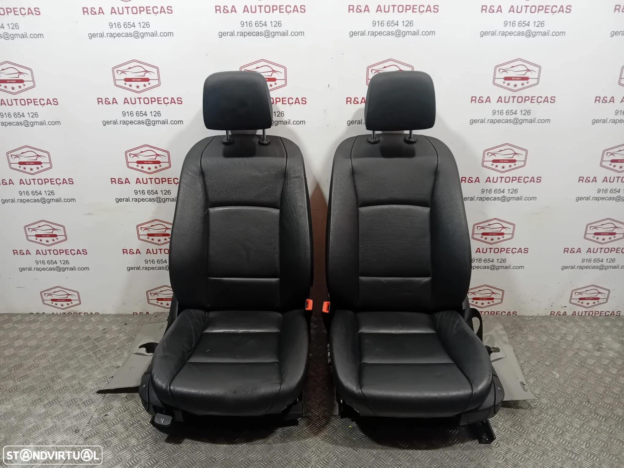 Conjunto de Bancos BMW Serie 5 F10 Pack M em Pele - 18