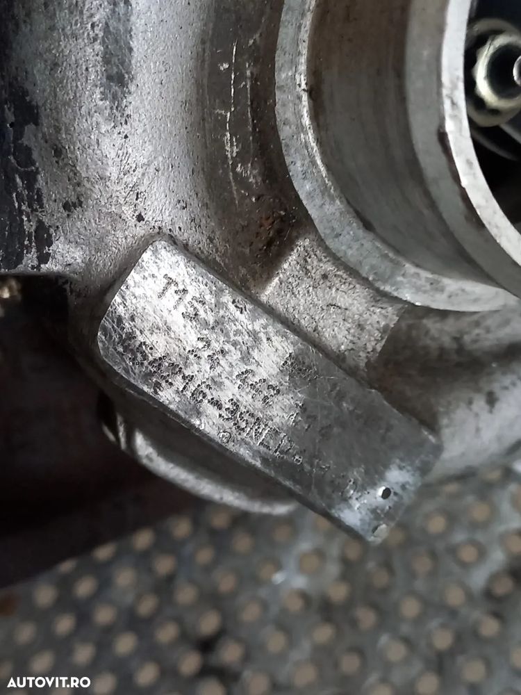 Turbo Turbina Opel Astra G Zafira A Vectra B 2.0 Dti Cod   - Dezmembrari Arad - 7